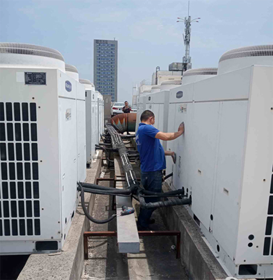 涉县中央空调制热和不制冷系统维修方法